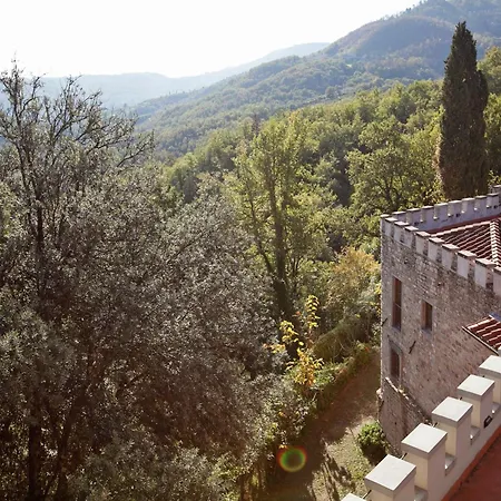 Pleasant With Swimming Pool Garden Bbq Parking Lucolena in Chianti