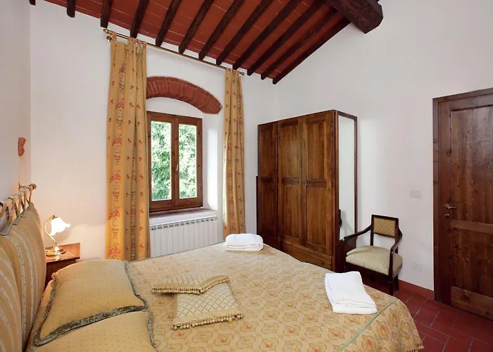 Pleasant With Swimming Pool,garden,bbq, Parking Apartamento Lucolena in Chianti